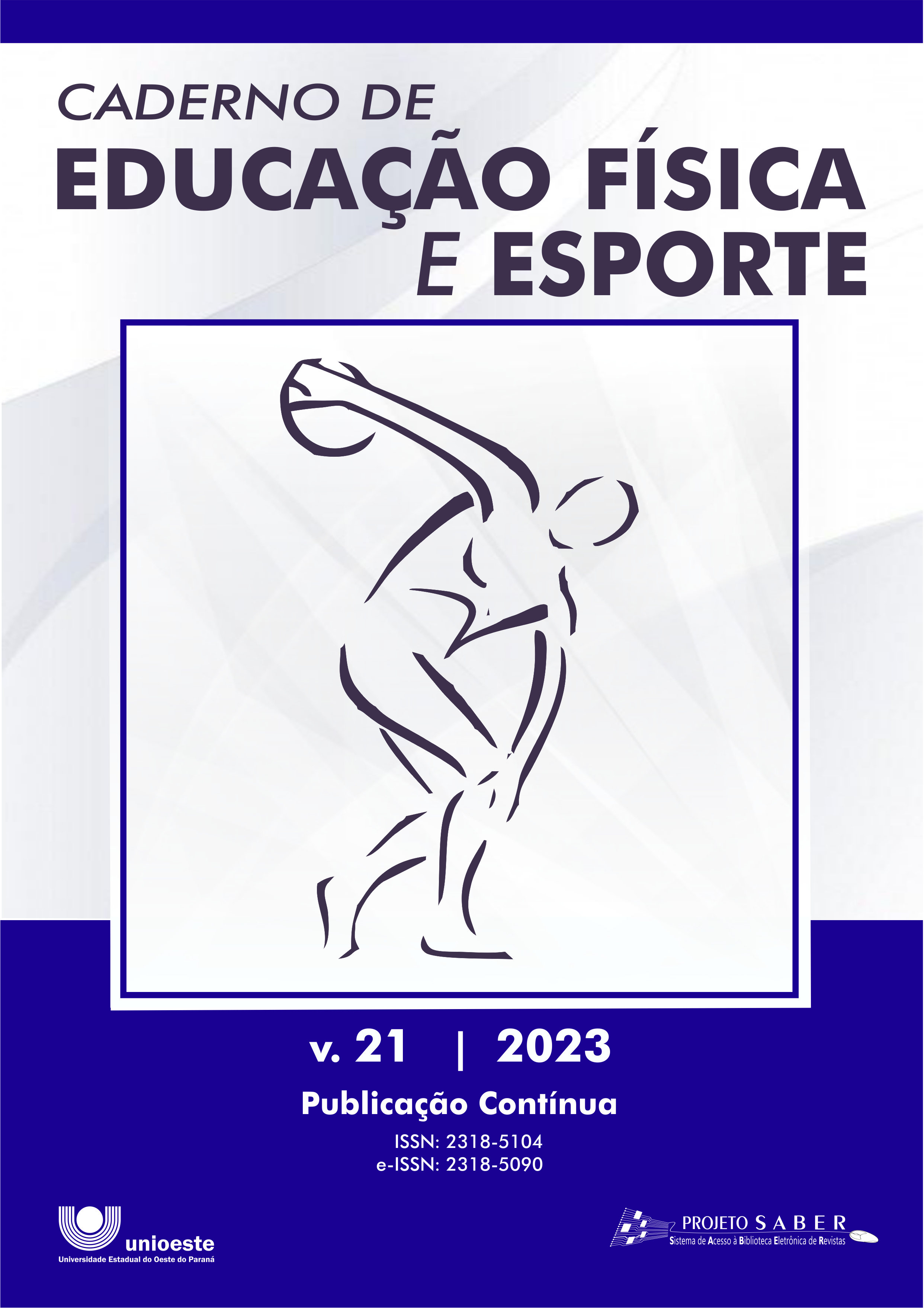 					View Vol. 21 (2023): Caderno de Educação Física e Esporte
				