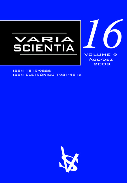					Visualizar v. 9 n. 16 (2009)
				
